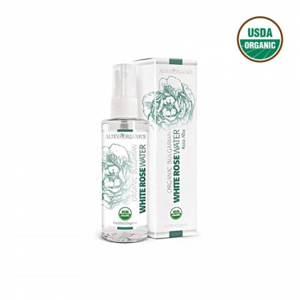 Nước hoa hồng trắng hữu cơ Alteya Organics Bulgarian White Rose Water 100ml - Ảnh 3