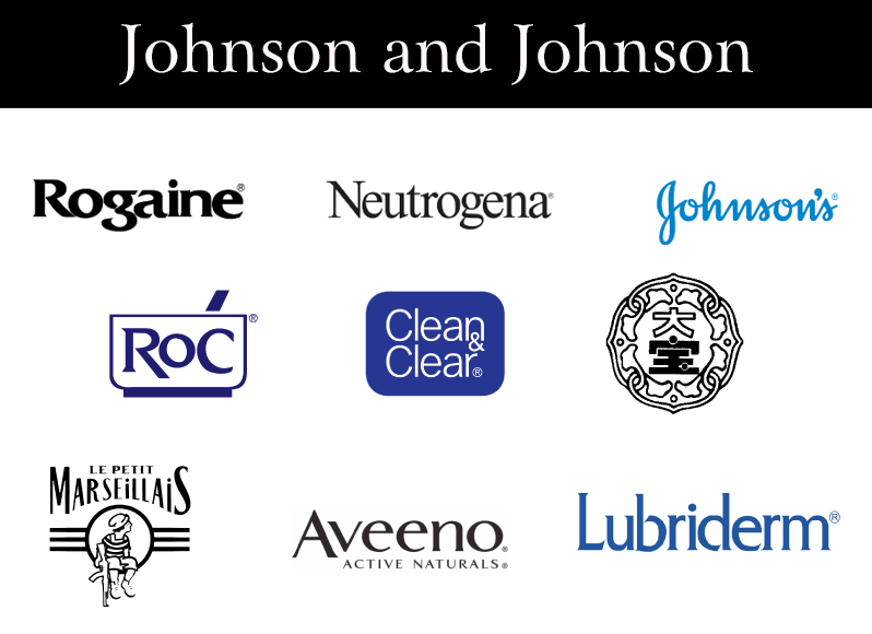 7 tập đoàn kiểm soát hầu hết mỹ phẩm bạn mua 8 Các nhãn hàng của Johnson and Johnson