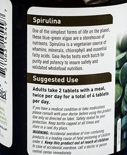 Tảo Spirulina Gaia hữu cơ - Ảnh 4