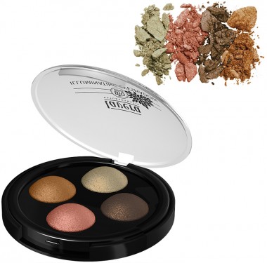 Phấn mắt 4 màu Lavera Illuminating Eyeshadow 2