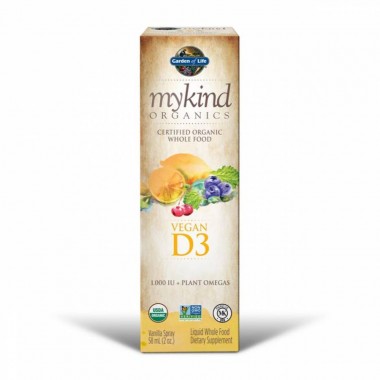 Vitamin D3 Mykind Organics dạng xịt 58ml 4