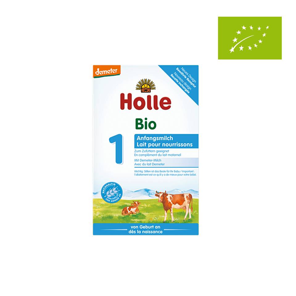 Sữa bò hữu cơ Holle 1 cho trẻ 0-6 tháng 400g 1 Sữa bò hữu cơ Holle 1 cho trẻ 0-6 tháng 400g 1