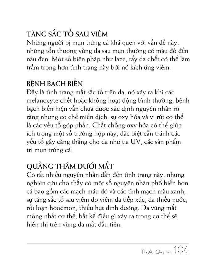 Chương 9 10 Ebook chăm sóc da toàn diện của The An Organics, Chương 9