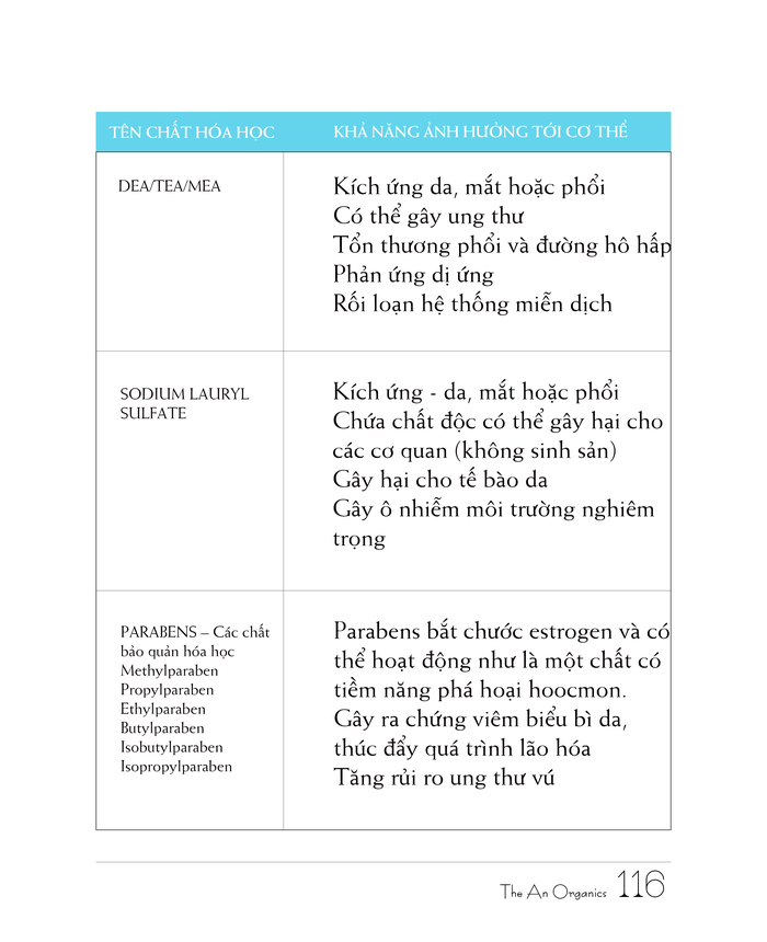 Ebook chăm sóc da toàn diện của The An Organics, Chương 10