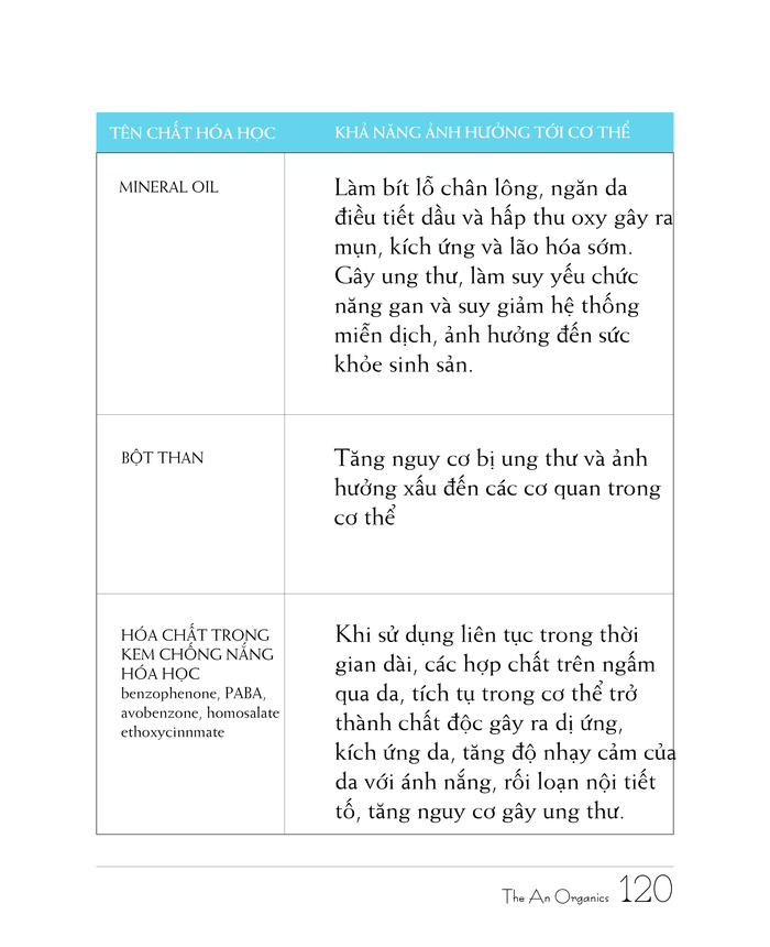 Ebook chăm sóc da toàn diện của The An Organics, Chương 10