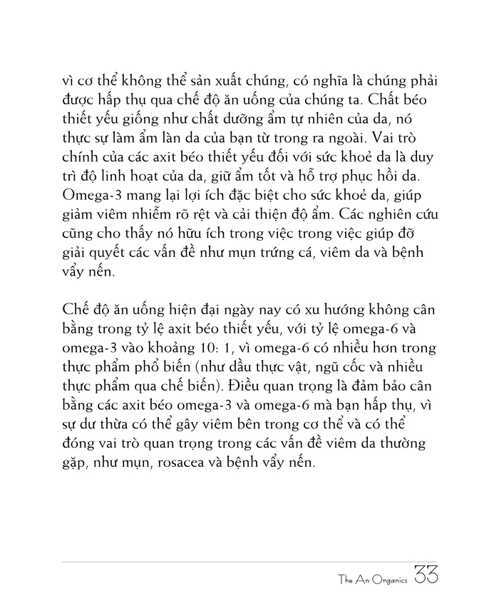 Ebook chăm sóc da toàn diện của The An Organics, Chương 3