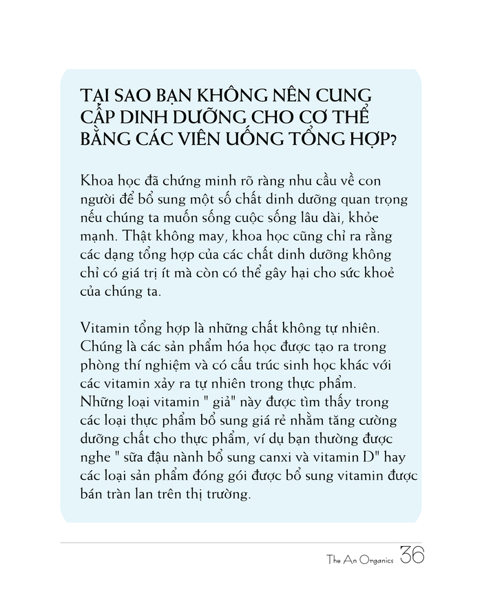 Ebook chăm sóc da toàn diện của The An Organics, Chương 3