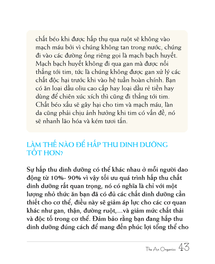 Ebook chăm sóc da toàn diện của The An Organics, Chương 4