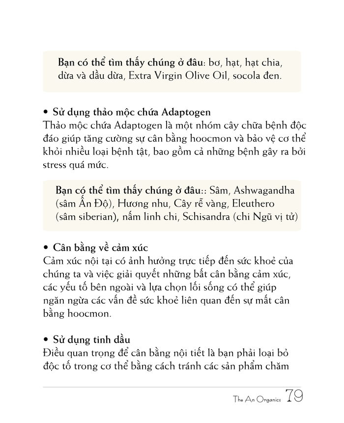 Ebook chăm sóc da toàn diện của The An Organics, Chương 6