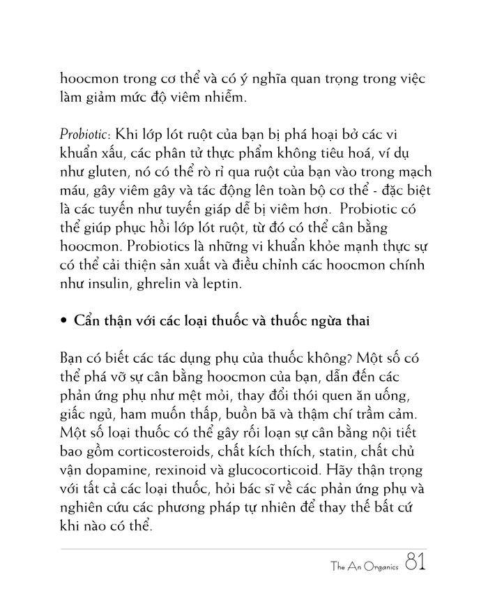 Ebook chăm sóc da toàn diện của The An Organics, Chương 6