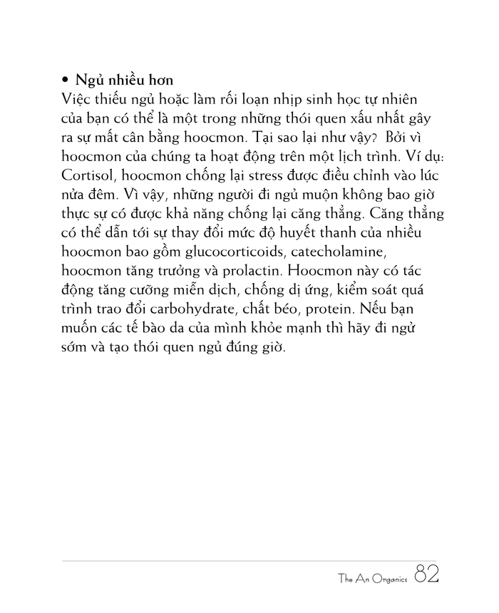 Ebook chăm sóc da toàn diện của The An Organics, Chương 6