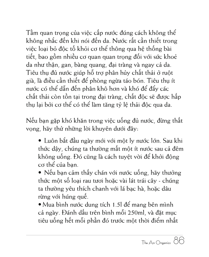 Ebook chăm sóc da toàn diện của The An Organics, Chương 7