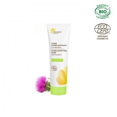 Kem dưỡng ẩm cân bằng cho da dầu Hydra-matifying fluid Fleurance 40ml