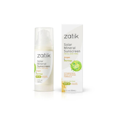 Kem chống nắng Zatik từ argan và bột chùm ngây