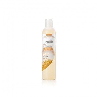 Dầu gội Zatik giúp dưỡng ẩm sâu cho tóc nhuộm và khô, dừa và cúc Calendula