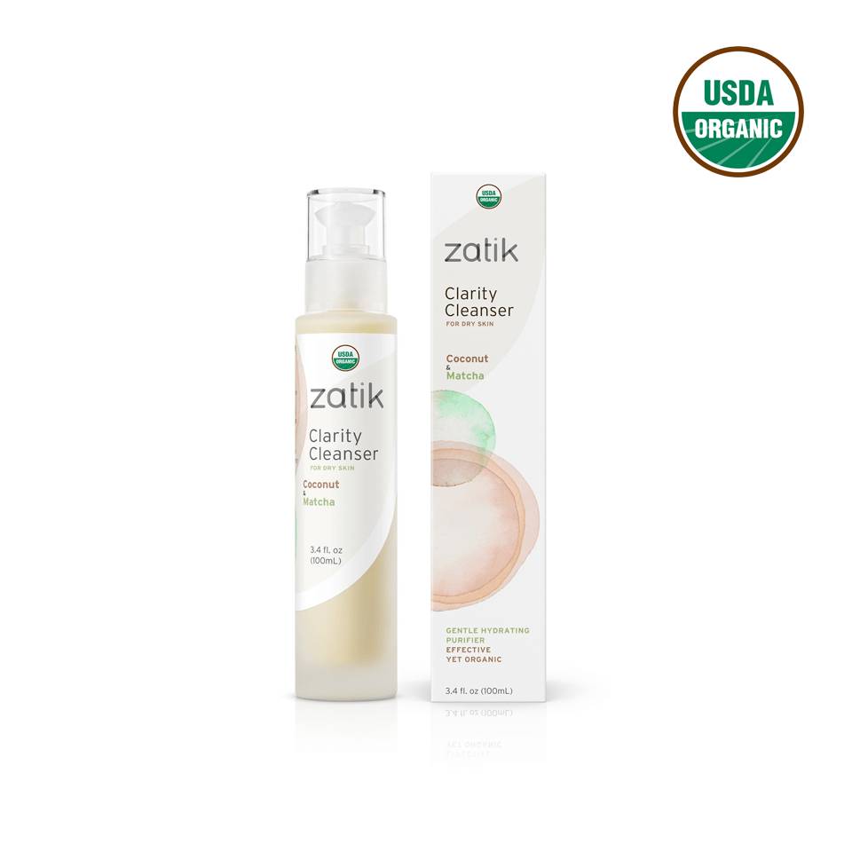 Sữa rữa mặt hữu cơ từ dừa & matcha Zatik Clarity Cleanser 1 Sữa rữa mặt hữu cơ từ dừa & matcha Zatik Clarity Cleanser 1