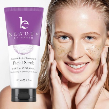 Tẩy da chết từ chiết xuất siêu trái cây & chất diệp lục Beauty By Earth - Ảnh 3