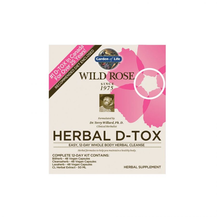 thải độc cơ thể 12 ngày D-tox Garden of Life thải độc cơ thể 12 ngày D-tox Garden of Life