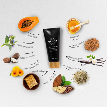 Kem dưỡng đa năng từ đu đủ Manda Organic Paw Paw Salve - Ảnh 3