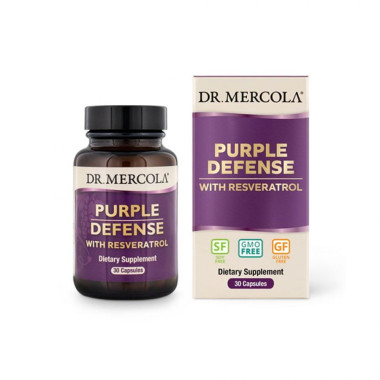 Bổ sung chất chống oxy hóa Resveratrol từ hạt nho Purple Defense Dr Mercola