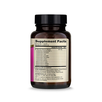 Cung cấp lợi khuẩn hoàn chỉnh cho phụ nữ Dr Mercola Complete Probiotics for Women (70 tỷ CFU) - Ảnh 3