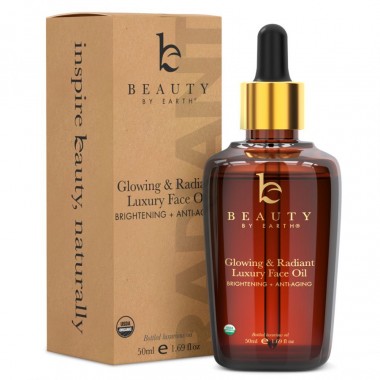 Dầu dưỡng giúp da sáng & rạng rỡ hữu cơ Beauty By Earth ORGANIC FACIAL OIL GLOWING & RADIANT 7