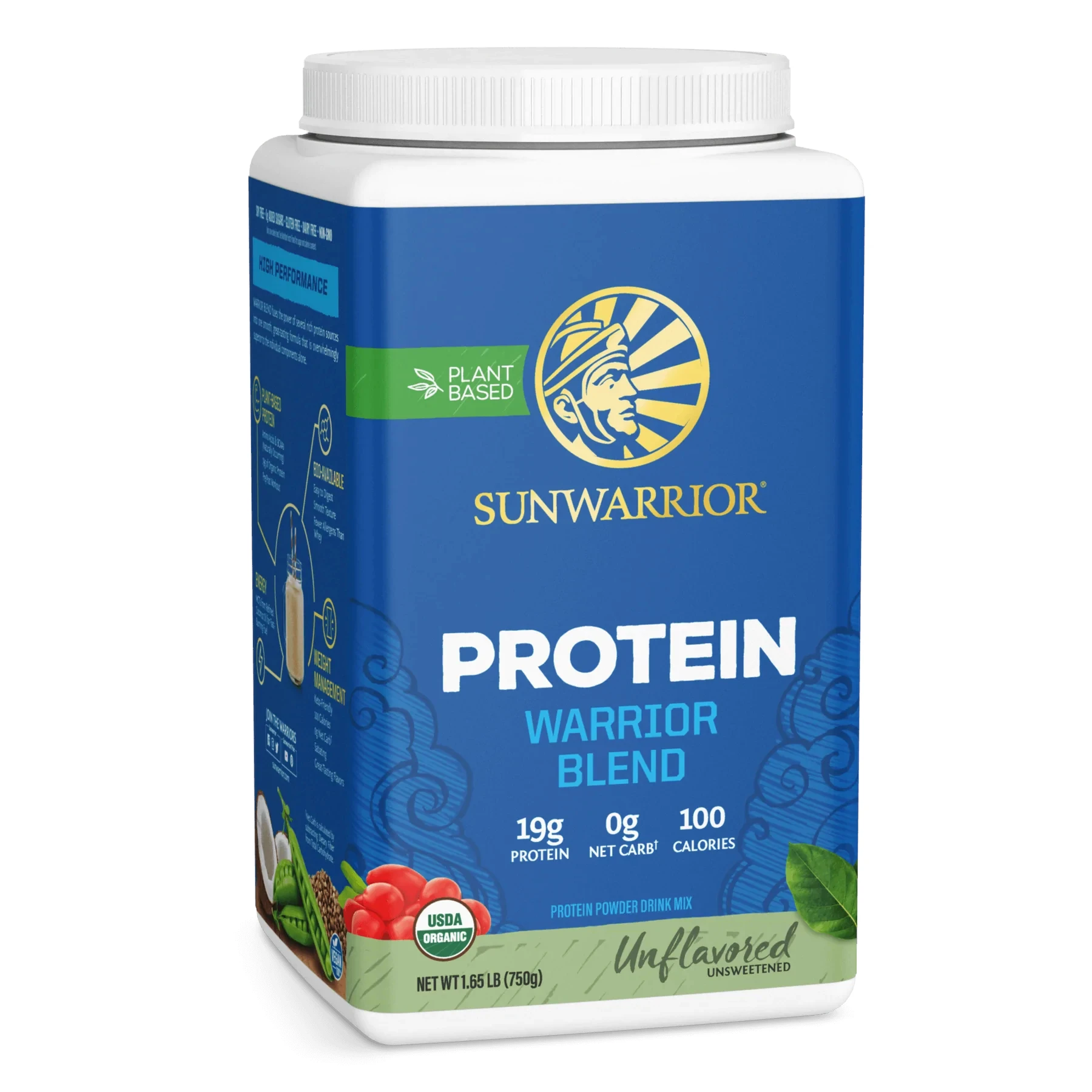 Protein thực vật Sunwarrior Warrior Blend – Không Vị Protein thực vật Sunwarrior Warrior Blend – Không Vị