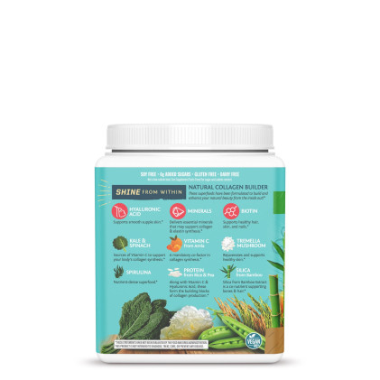 Bột bổ sung collagen building protein peptides Sunwarrior - Ảnh 16