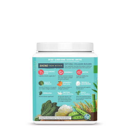 Bột bổ sung collagen building protein peptides Sunwarrior - Ảnh 24