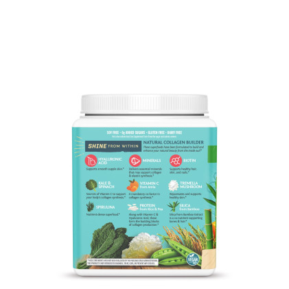 Bột bổ sung collagen building protein peptides Sunwarrior - Ảnh 12