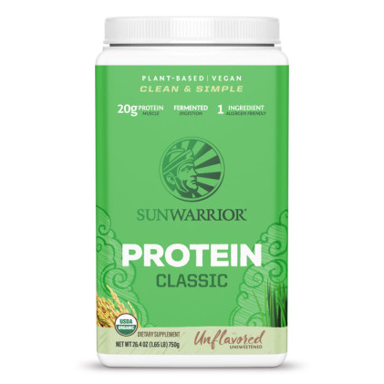 Bột protein thực vật hữu cơ Sunwarrior Classic Protein - Ảnh 2