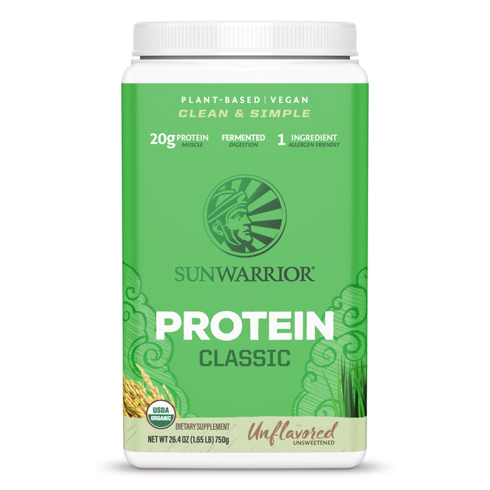 Bột protein thực vật hữu cơ Sunwarrior Classic Protein 12