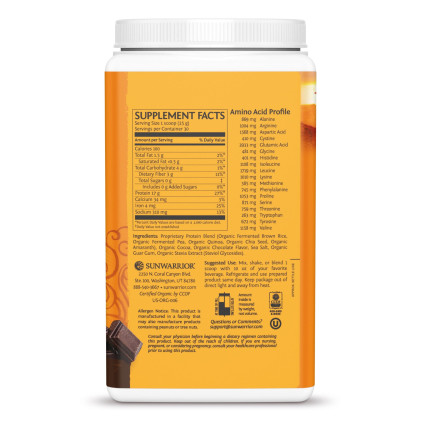 Bột protein thực vật hữu cơ Sunwarrior Classic Plus - Ảnh 12