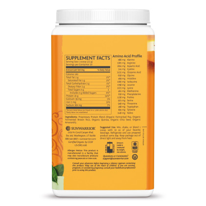 Bột protein thực vật hữu cơ Sunwarrior Classic Plus - Ảnh 8