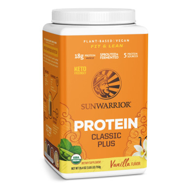 Protein thực vật Classic Plus Sunwarrior vị Vani