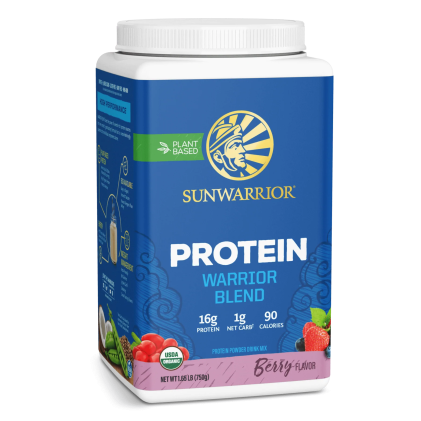 Bột protein thực vật hữu cơ Sunwarrior Warrior Blend - Ảnh 7