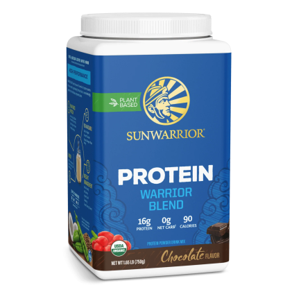 Bột protein thực vật hữu cơ Sunwarrior Warrior Blend - Ảnh 5