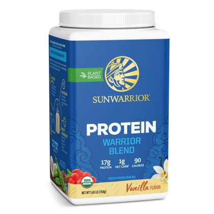 Bột protein thực vật hữu cơ Sunwarrior Warrior Blend - Ảnh 3