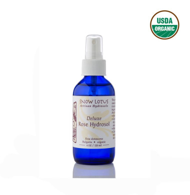 Nước hoa hồng đỏ hữu cơ Snow Lotus Rose Deluxe Hydrosol