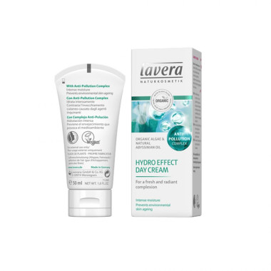 Kem dưỡng cấp nước, bảo vệ & chống ô nhiễm da ban ngày Lavera HYDRO EFFECT DAY CREAM