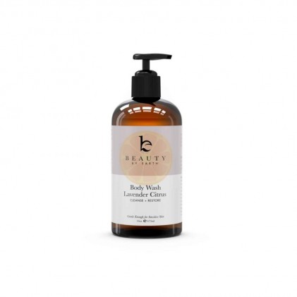 Sữa tắm cho da nhạy cảm Beauty By Earth oải hương cam ngọt 1