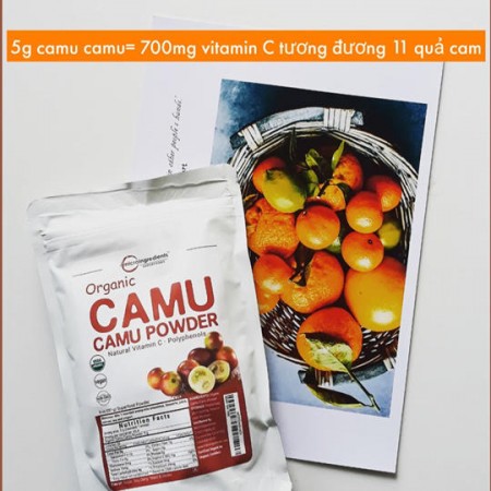 Tăng Sức Đề Kháng Mùa Dịch Bệnh Với Bột Quả Camu Camu