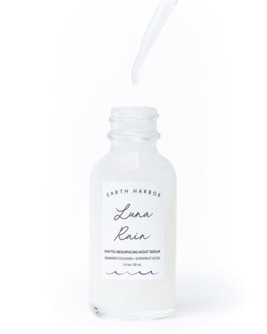 Serum đêm cải thiện kết cấu, làm sạch, thu nhỏ lỗ chân lông Earth Harbor LUNA RAIN Phyto-Resurfacing 5