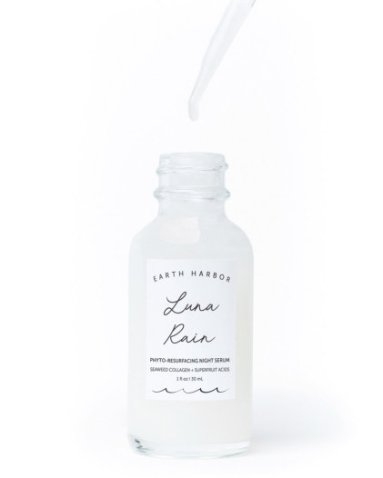 Serum đêm cải thiện kết cấu, làm sạch, thu nhỏ lỗ chân lông Earth Harbor LUNA RAIN Phyto-Resurfacing - Ảnh 2