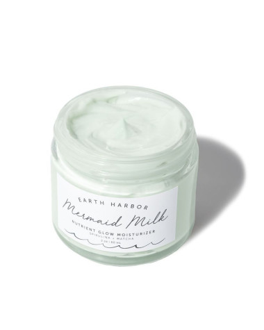 Kem dưỡng cung cấp độ ẩm sửa chữa cải thiện kết cấu & sáng da Earth Harbor MERMAID MILK Nutrient Glow Moisturizer 5