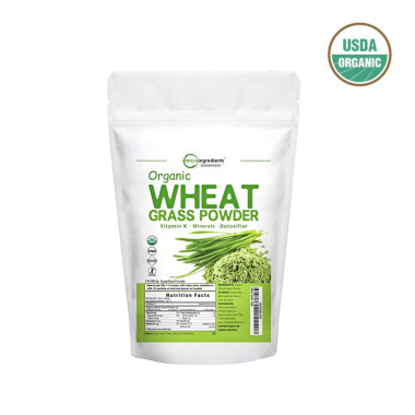 Bột cỏ lúa mì hữu cơ Micro Ingredients Organic Wheatgrass Powder 227g