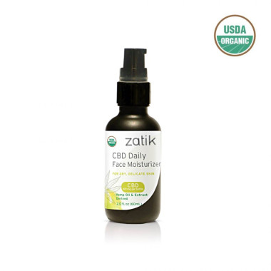 Kem dưỡng hữu cơ từ CBD Zatik Daily Face Moisturizer