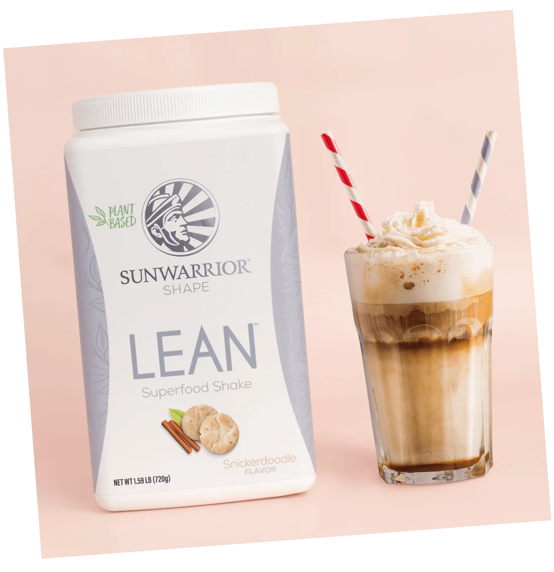 Bữa ăn tinh gọn Sunwarrior Lean Superfood Shake 14