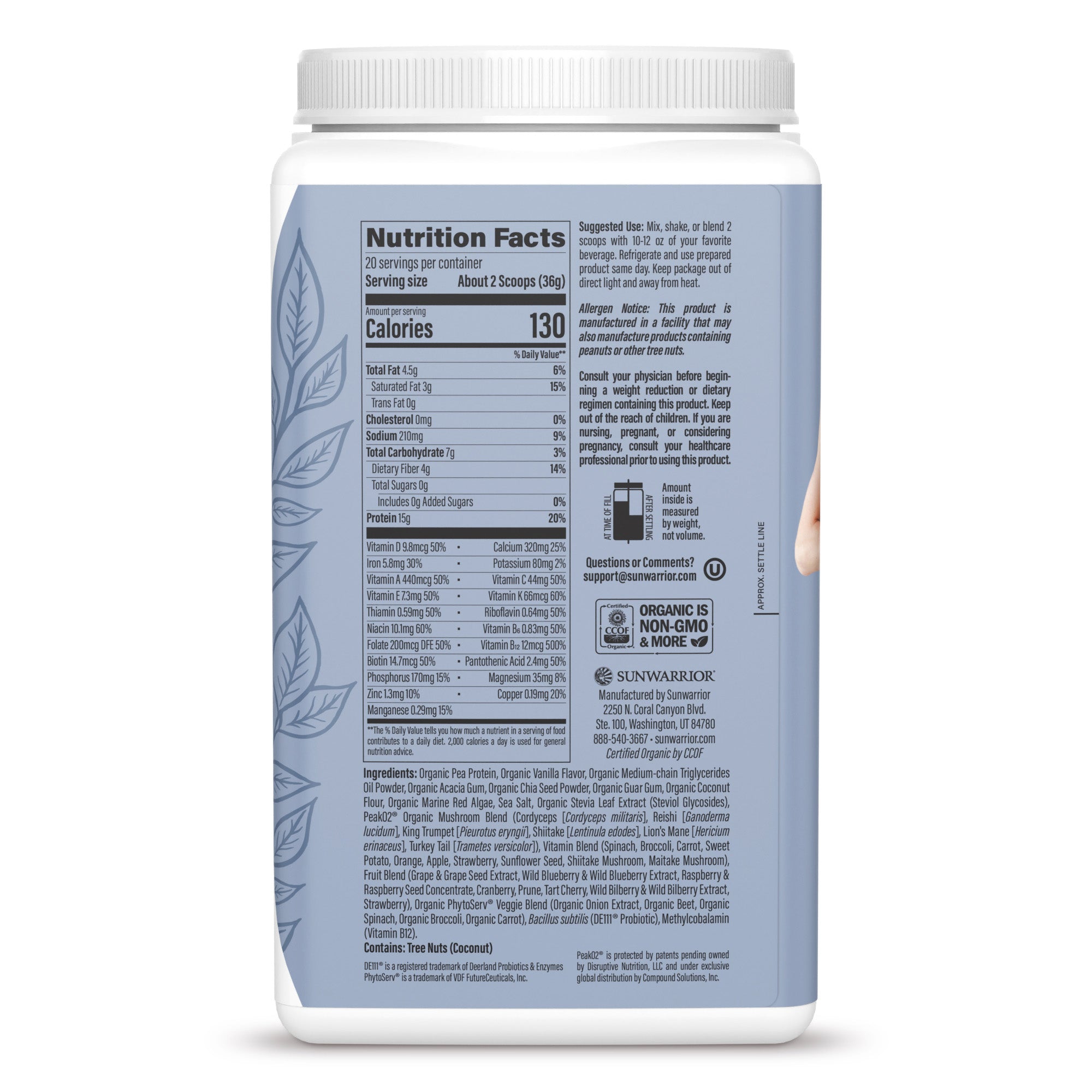 Bữa ăn tinh gọn Sunwarrior Lean Superfood Shake 7 Bữa ăn tinh gọn Sunwarrior Lean Superfood Shake - Ảnh 7