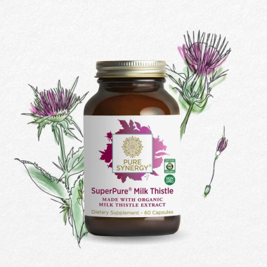 Viên uống cây kế sữa Pure Synergy SUPERPURE® MILK THISTLE EXTRACT 6